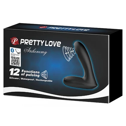 Stimulator Prostată Pretty Love Archenemy App Negru