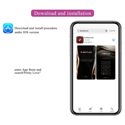 Stimulator Prostată Pretty Love Archenemy App Negru