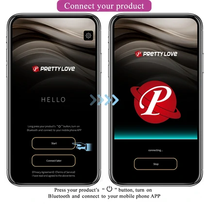 Stimulator Prostată Pretty Love Archenemy App Negru