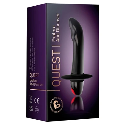 Stimulator Prostată Quest Negru