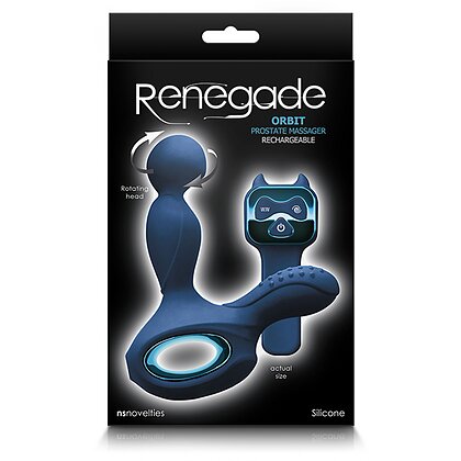 Stimulator Prostată Renegade Orbit Albastru
