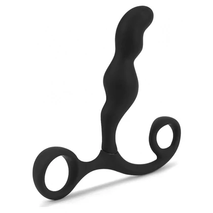 Stimulator Prostată Ultimate Silicone Negru 10.5 cm