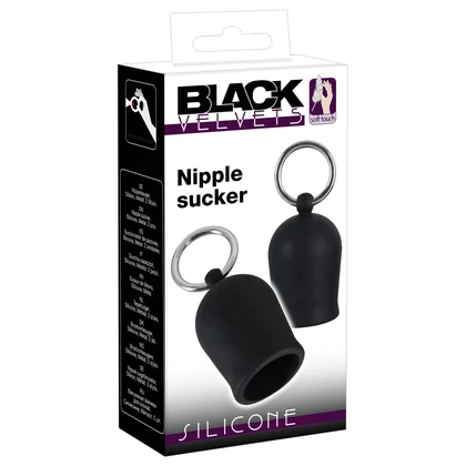 Stimulator Sfârcuri Suckers Negru