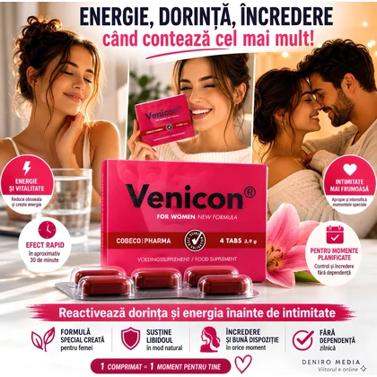 Stimulent Venicon Pentru Femei 4capsule
