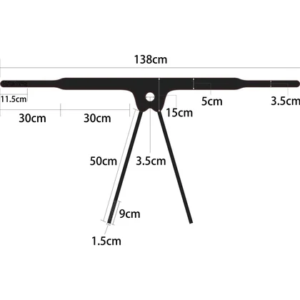 Strap-On Ajustabil Cu 10 Funcții De Vibrație Maro