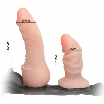 Strap On Dublu Female Harness