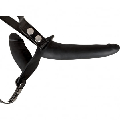 Strap On Dublu Negru