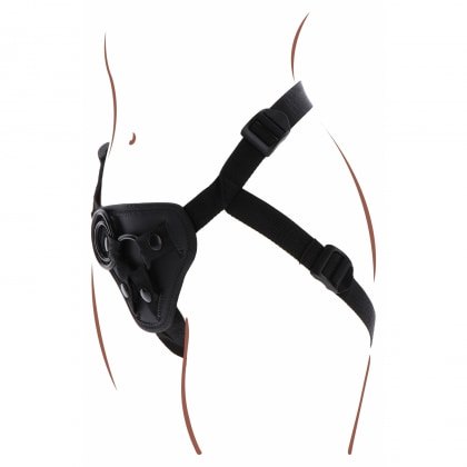Strap-On Harness Negru