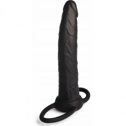 Strap-On Stimulare Anală Double Prober Negru