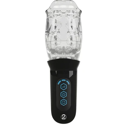 STROKER Masturbator Rotativ Transparent 4 Moduri