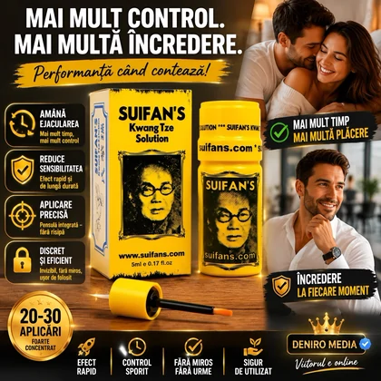 Suifan Kwang Tze China Brush Control Al Ejaculării 3ml