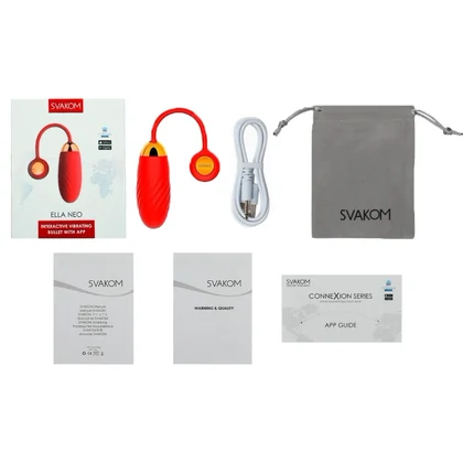 Svakom Connexion Series Ella Neo App Controlled Roșu