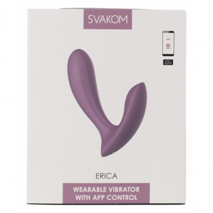 Svakom Erica — Vibrator Purtabil 11 Moduri, 2 Motoare Mov