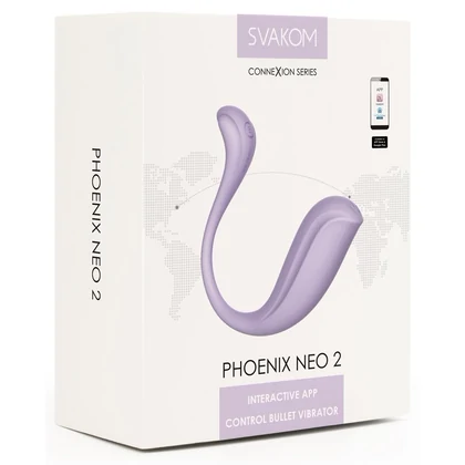 SVAKOM Phoenix Neo 2 Pastel Lilac — 11 Moduri, 2 Motoare Mov
