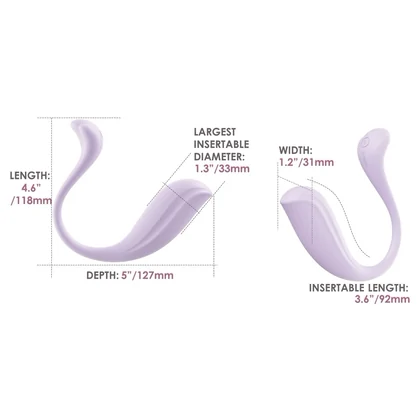 SVAKOM Phoenix Neo 2 Pastel Lilac — 11 Moduri, 2 Motoare Mov