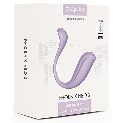 SVAKOM Phoenix Neo 2 Pastel Lilac — 11 Moduri, 2 Motoare