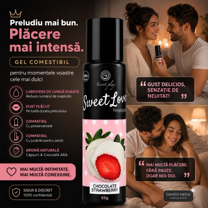 Sweet Love Foreplay Gel Strawberry 55g
