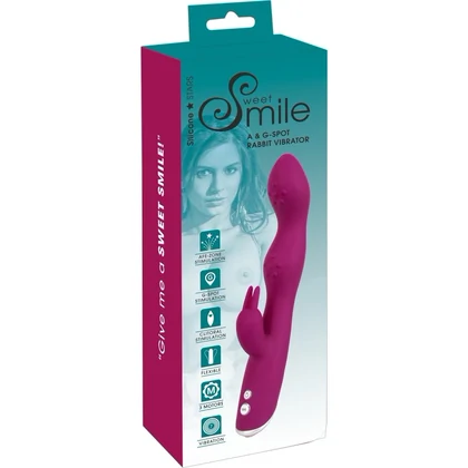 Sweet Smile Rabbit 3 Motoare 7 Moduri Flexibil Mov