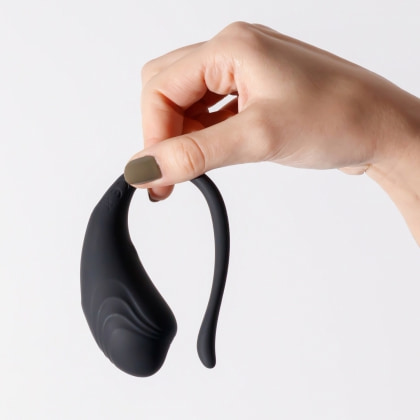 Tamago Ou Vibrant 9 Moduri Telecomandă 15m Reîncărcabil Negru