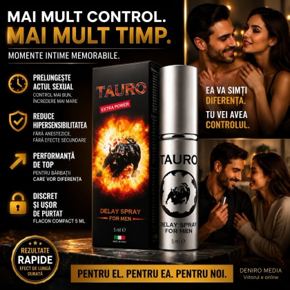 Tauro Spray Întârziere Ejaculare 5ml