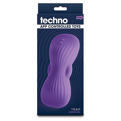 Techno Trap Purple — Hands-free, 9 Moduri, Reîncărcabil Mov