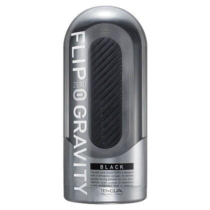 Tenga Flip Zero Gravity — 16cm Inserabil Negru
