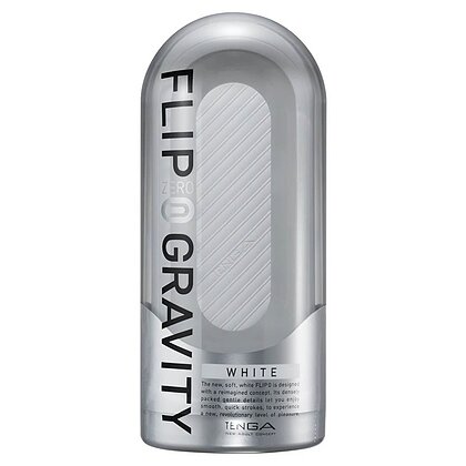 Tenga Flip Zero Gravity White - Masturbator Reutilizabil Alb
