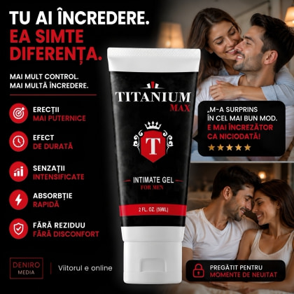 Titanium Max Gel Mărirea Penisului 59ml