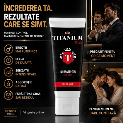 Titanium Max Gel Mărirea Penisului 59ml