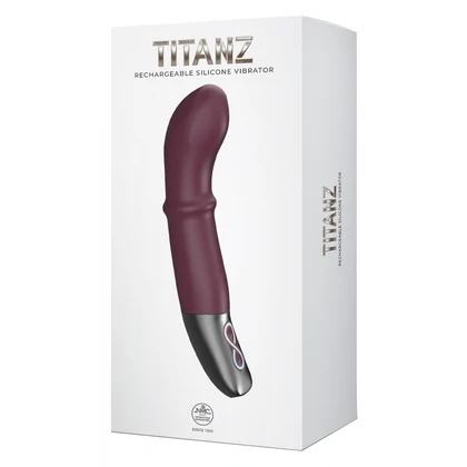 Titanz NMC Vișiniu – Vibrator punct G 30 Funcții, Reîncărcabil