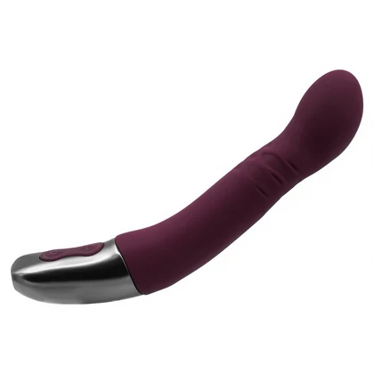 Titanz Rubine Red: Vibrator 10 Vibrații + 10 Rotații Roșu