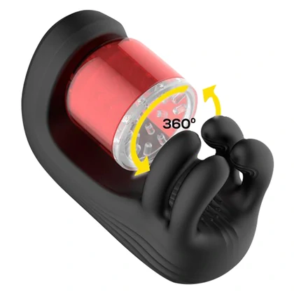 Torky - Compressing Rotating Masturbator with App Control Negru