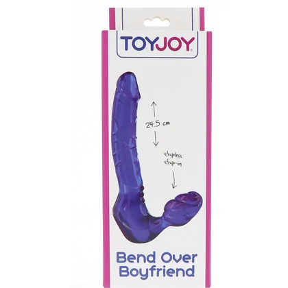 ToyJoy Bend Over Strapless Mov – 24.5 cm Fără Chingi