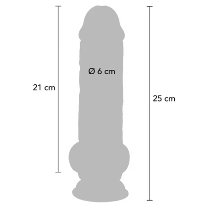 ToyJoy Deluxe Dual Densitate 25cm