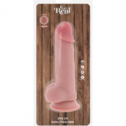 ToyJoy Deluxe Dual Density 34.5 cm, Textură Realistă
