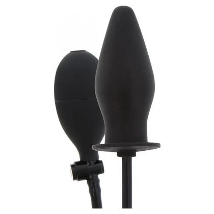 ToyJoy Dop Anal Gonflabil Negru 11cm