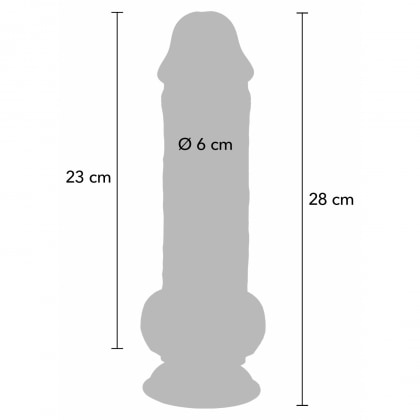 ToyJoy Get Real Deluxe — 28 cm, Senzaţie Naturală