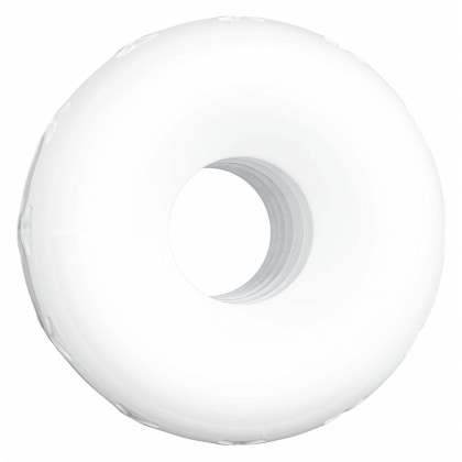 ToyJoy Hero 4în1: Inel C, Întinzător, Masturbator Alb