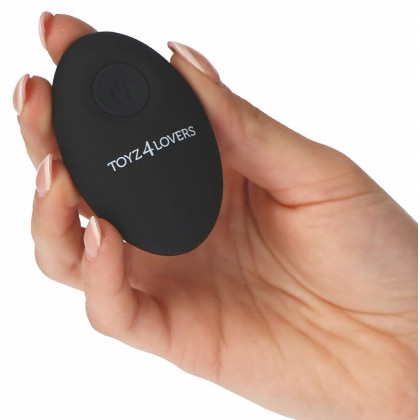 Toyz4lovers Remote P Spot Vibrator Prostatic Reîncărcabil Negru