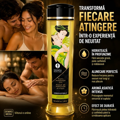 Ulei De Masaj Shunga Asian Fusion 250 ml