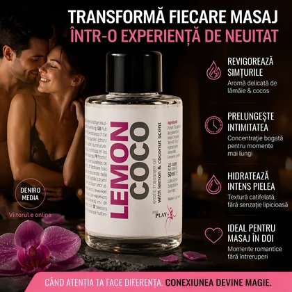Ulei Masaj Just Play Lemon Coco 50ml