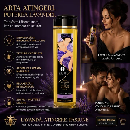 Ulei Masaj Lavandă 250ml