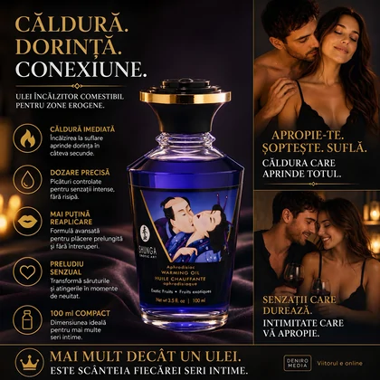 Ulei Seducător Stimulator Căldură Fructe Tropicale 100ml