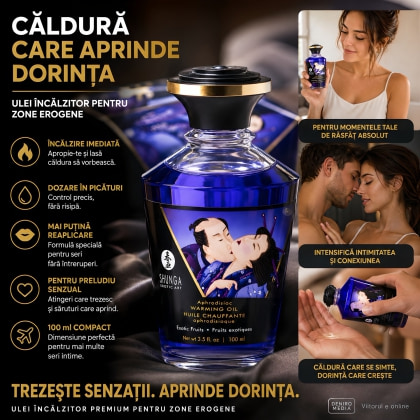 Ulei Seducător Stimulator Căldură Fructe Tropicale 100ml