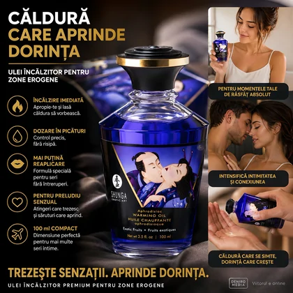 Ulei Seducător Stimulator Căldură Fructe Tropicale 100ml