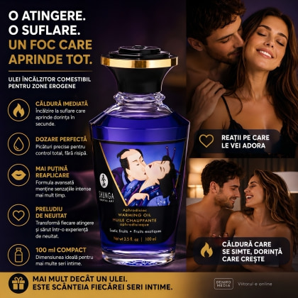 Ulei Seducător Stimulator Căldură Fructe Tropicale 100ml