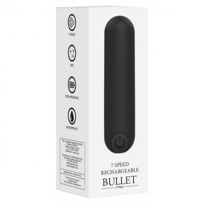 Vibrator 7 Speed Rechargeable Negru