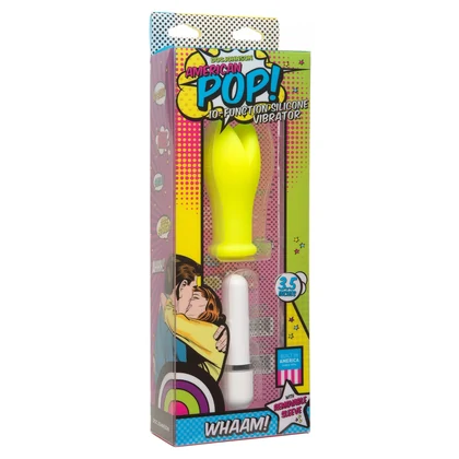 Vibrator American Pop Whaam! 10 Function Galben