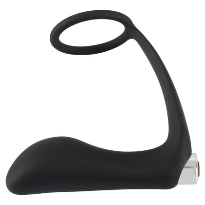 Vibrator Anal Cu Inel Black Velvets Negru