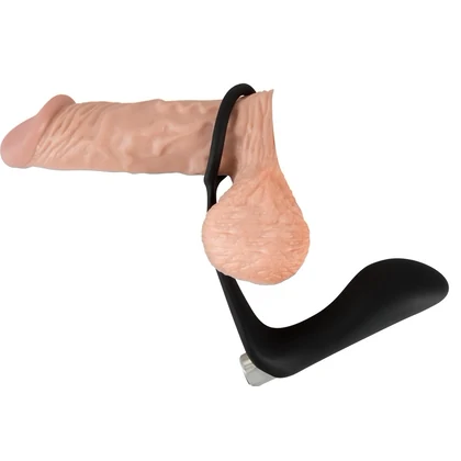 Vibrator Anal Cu Inel Black Velvets Negru